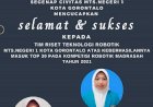 Tim Robotik MTsN 1 Kota Masuk Top 30 Pada Ajang Robotik Madrasah 2021