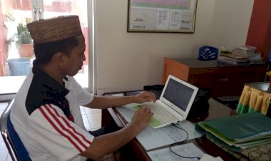 Sejumlah Guru di MTsN 1 Kota mulai Sibuk dengan ARD