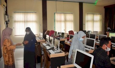 MTsN 1 Kota Terima Kunjungan Tim Monev Kanwil Terkait Penerapan eRKAM pada Madrasah Negeri