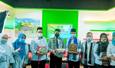 Studio MTsN 1 GOTV Kota Kedatangan Tamu dari MTs se-Kabupaten Bolmut