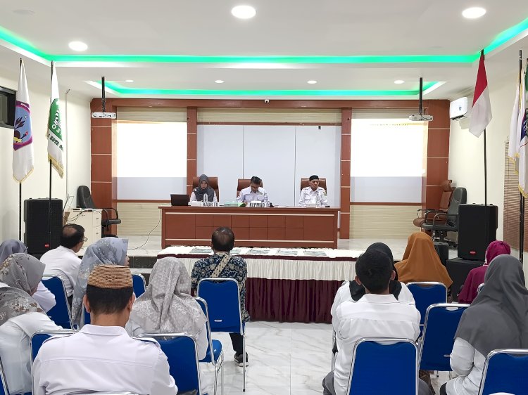 MTsN 1 Kota Gorontalo Gelar Pertemuan Bersama Stakeholder Menuju Zona Integritas