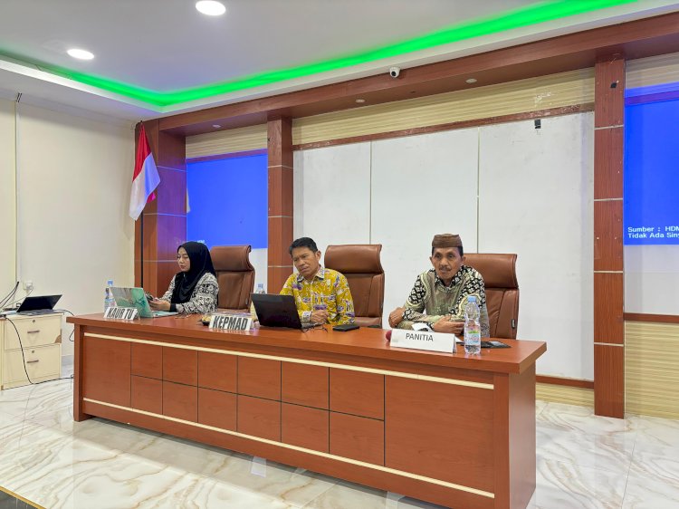 Pembukaan Kegiatan Kokurikuler Manasik Haji di Asrama Haji Gorontalo Dimulai dengan Pembekalan Panitia