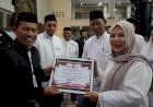 Kepala MTsN 1 Kota Gorontalo Terima Penghargaan Atas Dedikasi dan Pengabdian dalam Mengisi Kemerdekaan