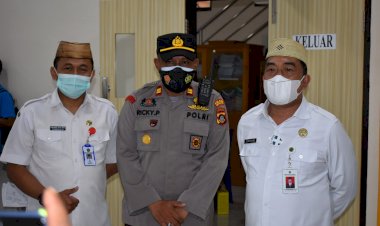 ini Yang Disampaikan Kakanwil Kemenag Saat Tinjau Pelaksanaan Vaksinasi Di MTsN 1 Kota