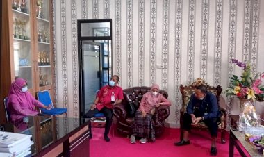 MTsN 1 Kota Mendapat Kunjungan dari Kasi PendMa Kemenag Kota