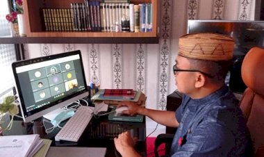 Gelar Evaluasi dan Supervisi, Karjianto Harap Guru Lebih Kreatif Lagi Dalam Pembelajaran Daring