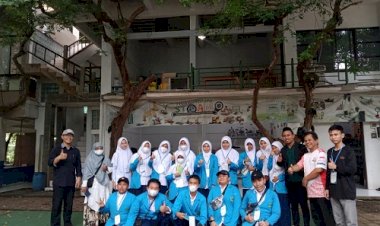 Rombongan PIR Van Java MTsN 1 Kota Kunjungi MA International Tecno Natura