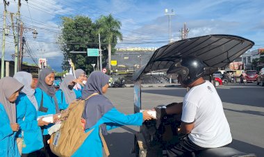 MTsN 1 Kota Gorontalo Berbagi Takjil: 1000 Paket untuk Berkah Ramadhan