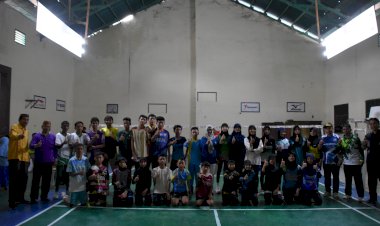 MTsN 1 Kota Gorontalo Jadi Venue Pembukaan Lomba Bulutangkis dan Tahfidz HAB Kemenag ke-80