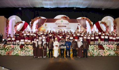 Ramah Tamah Penamatan Siswa Kelas IX MTsN 1 Kota Gorontalo Berlangsung Meriah