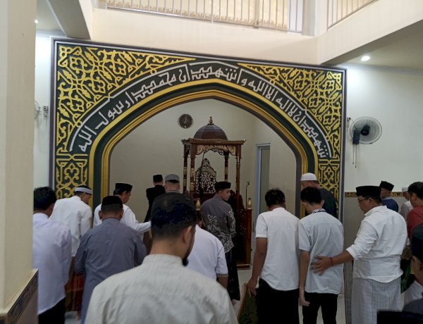 Pelaksanaan Sholat Idul Adha di Masjid Seribu Rupiah MTsN 1 Kota Gorontalo Berlangsung Khidmat