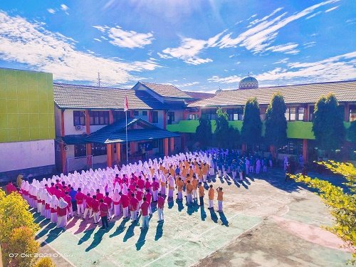 Pimpin Apel Pagi, Kepala MTsN 1 Kota Sampaikan Beberapa Hal Penting