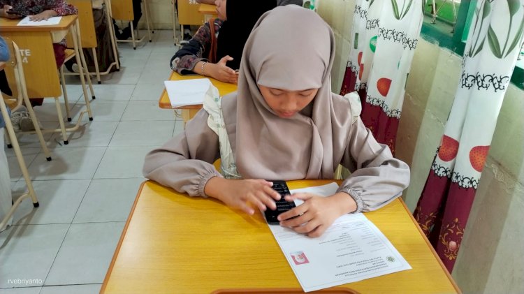 MTsN 1 Kota Gelar Tes Simulasi CBT untuk calon peserta didik baru