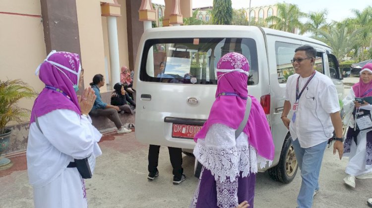 Mobil Operasional Dukung Mobilisasi Jamaah Lansia Menuju Ruang Tunggu Haji 2025