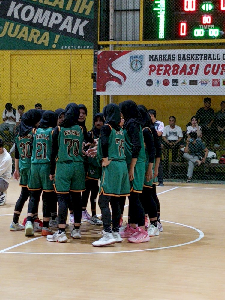 MTsN 1 Kota Gorontalo Raih Juara 1 pada Markaz Basketball Competition Perbasi Cup 2025