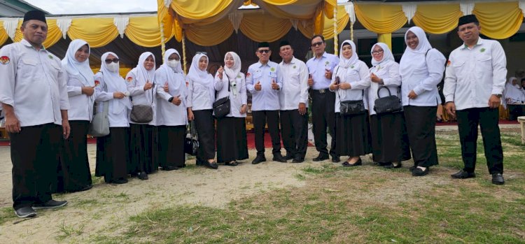 Civitas Akademik MTsN 1 Kota Gorontalo Hadiri Upacara Hari Amal Bakti ke-80 Kementerian Agama RI Tingkat Provinsi Gorontalo
